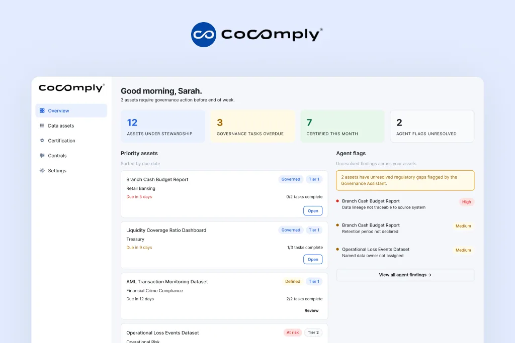 Multi-Role Workflow — Banking Compliance